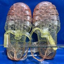 Girls 10.5  glitter jelly
