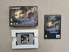 Perfect Dark Nintendo N64 CIB Rare - Excellent Condition 