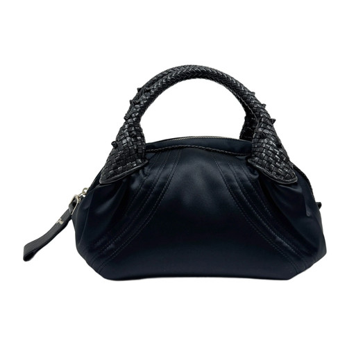 Fendi spy black satin hand - fendi,