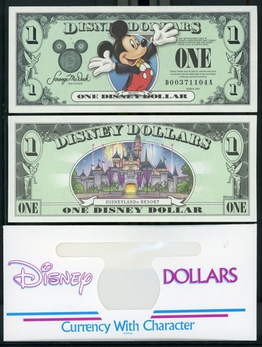Disney dollar mickey mouse - disney,
