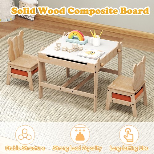 Wooden activity desk - wooden,