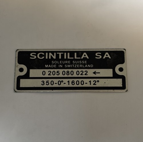 Data plate scintilla shield - data,