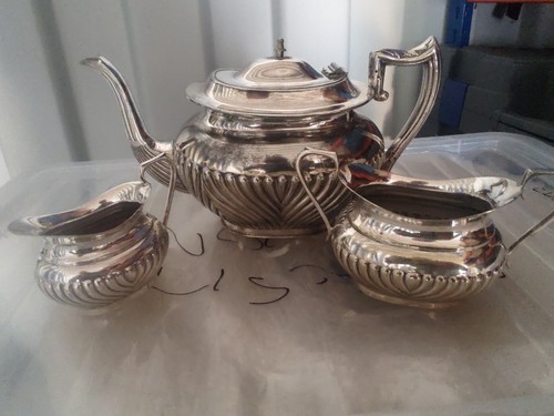 Antique epns teapot - epns,