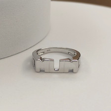 925 Sterling Silver Mum Ring -