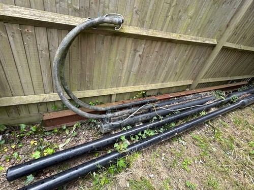 Cast iron lamp posts