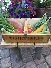 TRUG Handmade in SUSSEX Garden Vegetable Box Personalised Gardening Gift