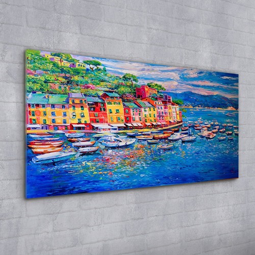Glass decor print - glass, seascape