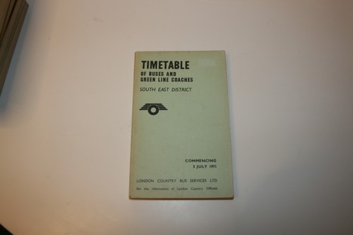 Timetable london country bus - london,