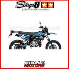 S6-058801/BL STAGE6 GRAPHICS BLUE / BLACK MBK X-LIMIT ENDURO 50CC (FROM '03) AM6 (P