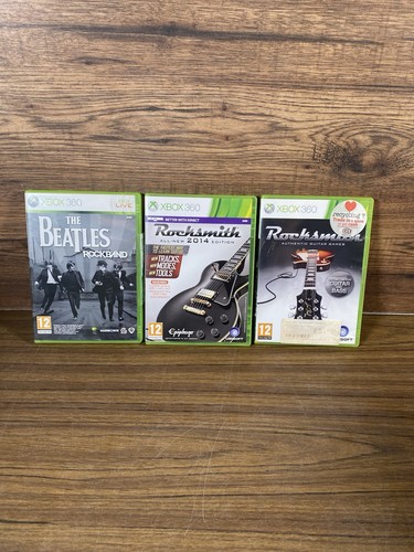 Xbox 360 bundle - x3, rocksmith