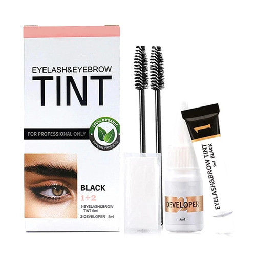 Professional tinting eyelashes - tinting,