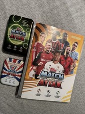 Match Attax 24/25 Binder with Cards And 2 Tins