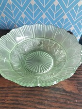 Art Deco Sowerby Bright Green