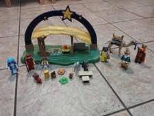Playmobil 9494 Nativity Scene Lights Up Plus Three Wise Men Set