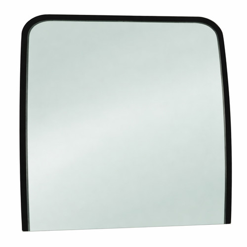 Upper front cab glass - upper, window