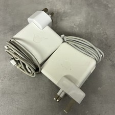 Genuine Apple 60W MagSafe 1 MacBook Pro & Air Charger Power Adapter A1184 x2