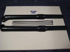 Carbon Effect Trials Bike FULL LENGTH Fork Protectors. MARZOCCHI FORKS