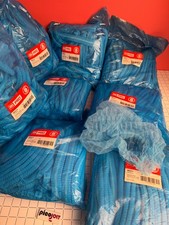 6-packs x100 RSPRO Blue One-Size Polypropylene Manufac Food Hairnet Mob Cap Type