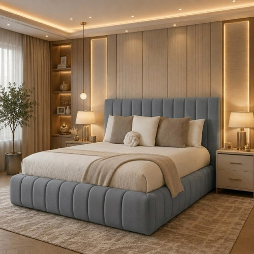 Luxury ottoman bed plush - luxury,