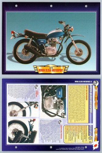 Honda sl350 motosport 1970 - -,