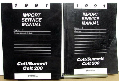 1991 dodge plymouth colt 200 - 1991,