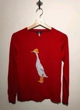 Joules UK 8 Miranda Red Duck