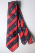 England XV Rugby Union Silk Tie c1990's Herbert Textiles