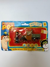Corgi Postman Pat Ted Glen and Builder's Truck Figure Set (2004)