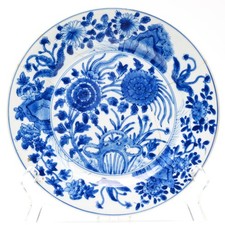 Chinese Porcelain Cobalt Plate