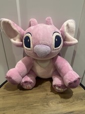BUILD A BEAR ANGEL LILO & STITCH PLUSH - LARGE PINK RARE BAB Excellent Condition