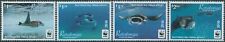 Cook Islands rarotonga 2016 SG23-25 WWF Reef Manta Ray white edges set MNH