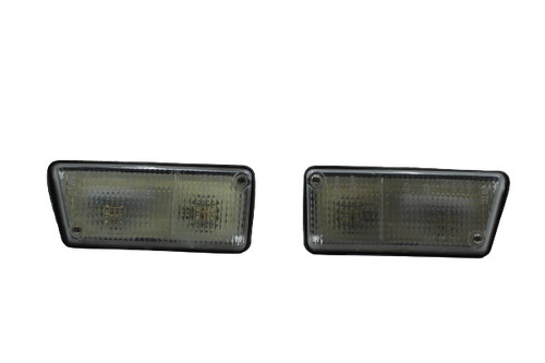 Pair clear front - lights, for