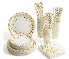 White&Gold TABLEWARE SET