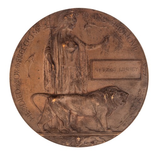 Ww1 memorial plaque thomas - ww1,