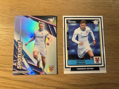 Panini efl tranmere - tranmere, rovers