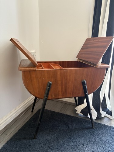 Large vintage wooden - vintage, sewing