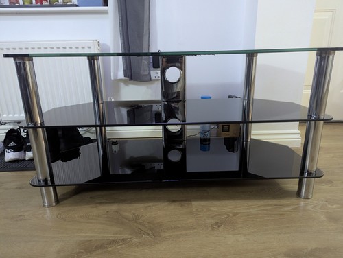 Modern glass stand unit - modern,