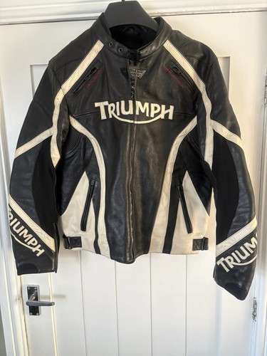 Triumph leather motorbike - triumph,
