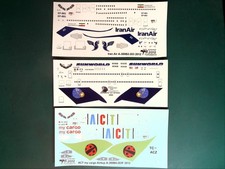 3x Pointerdog7 1/144 Airliner Decals Lot011