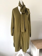 COS Olive Green Midi Shirt