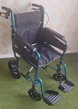 Days Escape Lite Attendant Propelled Wheelchair. Excellent Condition