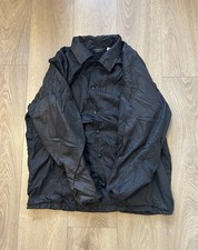 Vintage Fleeced Made in USA American Coach Jacket Black - Size L