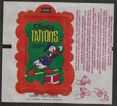 Dandy gum wrapper - dandy,