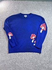 Blue Mushroom Sweater Major