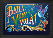 Piazzolla tango quote Framed