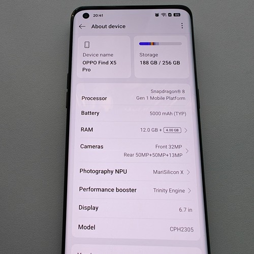 Oppo find pro - oppo, x5