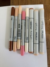 Copic Markers Skin Tone Set 8 (sketch And Ciao)  - Portrait/Manga-1 Dry