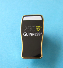  Guinness Pint 250 Years Pin Badge. VGC. Unused. Enamel.