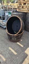 Half whiskey barrel oak - half,