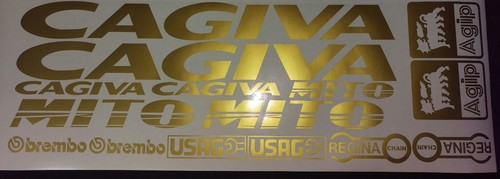 Cagiva mito motorbike graphics